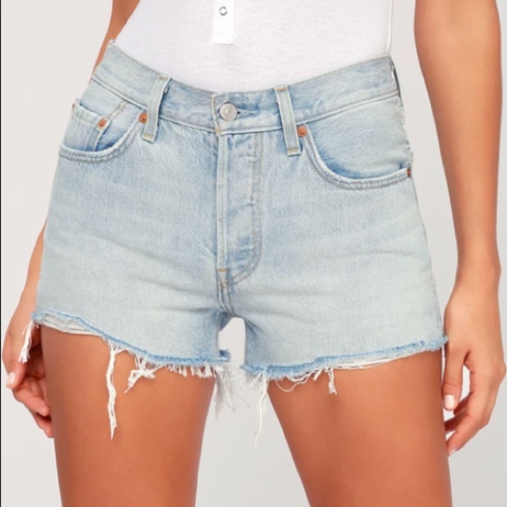Levi’s 501 denim shorts
